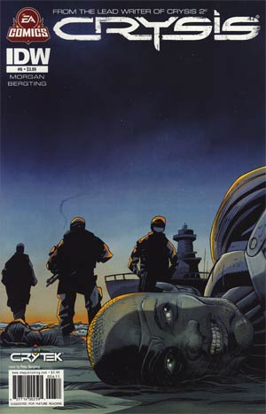 Crysis #6 Regular Peter Bergting Cover