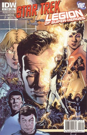 Star Trek Legion Of Super-Heroes #2 Regular Phil Jimenez Cover