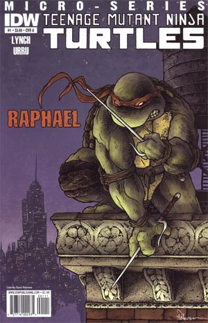 Teenage Mutant Ninja Turtles Micro-Series #1 Cover A Raphael Regular David Petersen