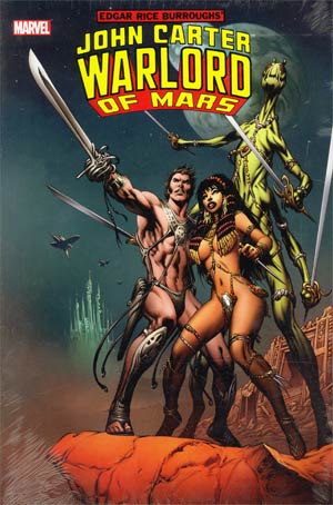 Edgar Rice Burroughs John Carter Warlord Of Mars Omnibus HC Book Market Alan Davis Cover