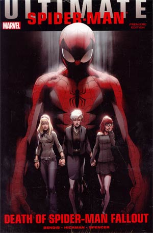 Ultimate Comics Death Of Spider-Man Fallout HC Book Market Mark Bagley Peter Parker Cover