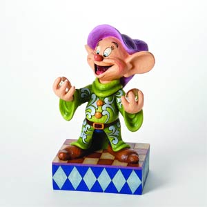 Disney Traditions Dopey A Million Diamonds Shine Figurine