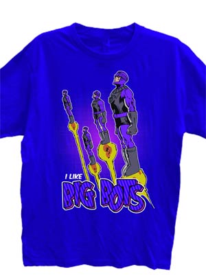Sentinels I Like Big Bots Purple T-Shirt Large