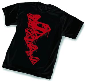 Superman Symbols T-Shirt Large
