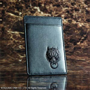 Final Fantasy VII Advent Children Cloud Leather Business Card Holder