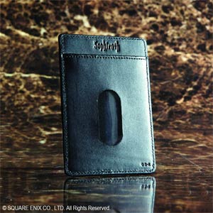Final Fantasy VII Advent Children Sephiroth Leather Business Card Holder