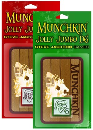 Munchkin Jolly Jumbo D6 - Red