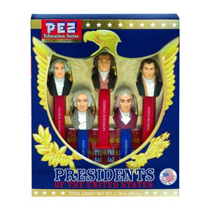 PEZ Presidents Of The United States Gift Set Vol I