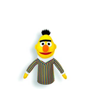 Gund Sesame Street Hand Puppet Plush - Bert