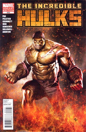 Incredible Hulks #635 Incentive Adi Granov Variant Cover