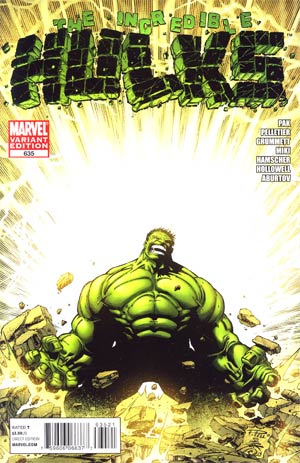 Incredible Hulks #635 Incentive Paul Pelletier Variant Cover