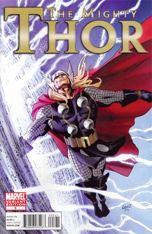 Mighty Thor #5 Cover B Incentive Greg Land Variant Cover