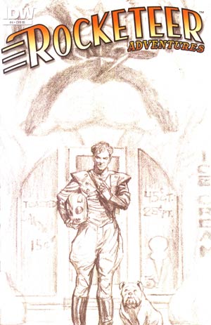 Rocketeer Adventures #4 Cover C Incentive Alex Ross Sketch Cover