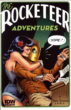 Rocketeer Adventures #4 Cover B Regular Dave Stevens Cover