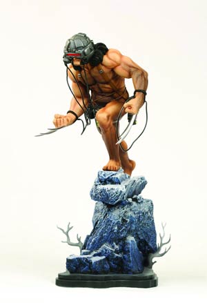 Wolverine Weapon X Lab Wired Statue By Bowen