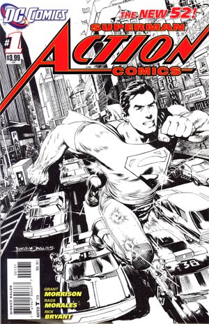 Action Comics Vol 2 #1 Cover C Incentive Rags Morales Sketch Cover