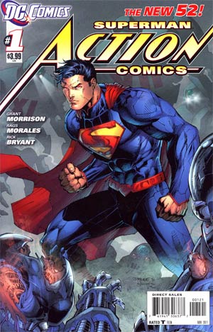 Action Comics Vol 2 #1 Cover B Variant Jim Lee Cover