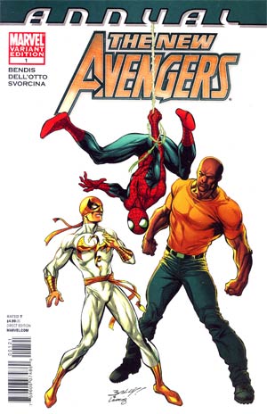 New Avengers Vol 2 Annual #1 Incentive Marvel Architects Variant Cover