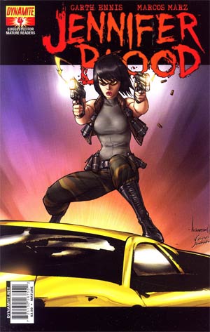 Garth Ennis Jennifer Blood #4 Regular Ale Garza Cover