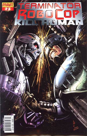 Terminator Robocop Kill Human #2 Cover B Regular Jonathan Lau Cover