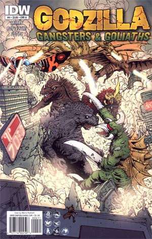 Godzilla Gangsters & Goliaths #4 Cover A