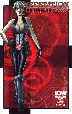 Infestation Outbreak #3 Cover C Incentive David Messina Character Design Variant Cover