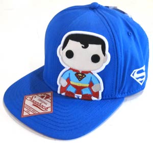 POP Superman Blue Snap Back Cap