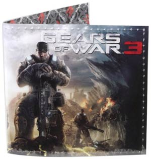 Gears Of War 3 Box Art Vinyl Wallet