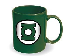 DC Comics Green Lantern Logo Green Mug