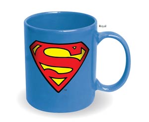 DC Comics Superman Logo Blue Mug