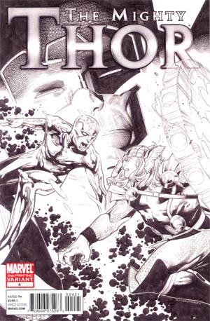 Mighty Thor #4 Cover B 2nd Ptg