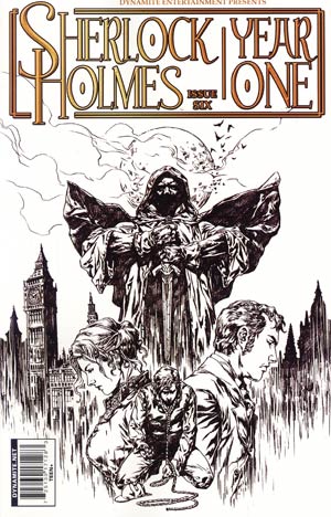 Sherlock Holmes Year One #6 Incentive Daniel Indro Sketch Cover