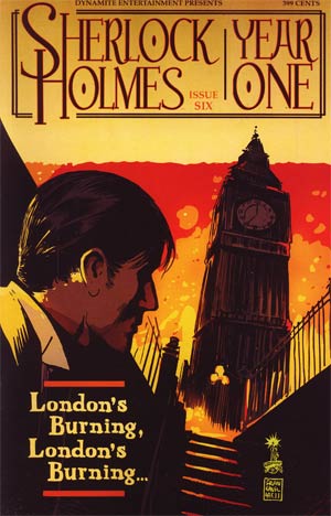 Sherlock Holmes Year One #6 Regular Francesco Francavilla Cover