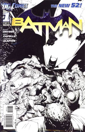 Batman Vol 2 #1 Cover D Incentive Greg Capullo Sketch Cover