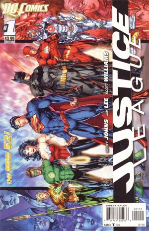 Justice League Vol 2 #1 Cover G 2nd Ptg