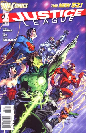 Justice League Vol 2 #1 Cover J 3rd Ptg