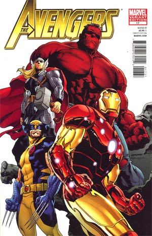 Avengers Vol 4 #17 Cover B Incentive Marvel Architects Variant Cover (Fear Itself Tie-In)