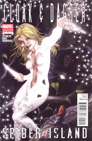 Spider-Island Cloak And Dagger #1 2nd Ptg Mike Choi Variant Cover