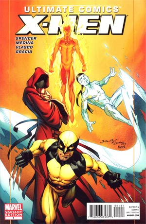 Ultimate Comics X-Men #1 Incentive Mark Bagley Variant Cover