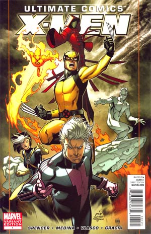 Ultimate Comics X-Men #1 Incentive Paco Medina Variant Cover