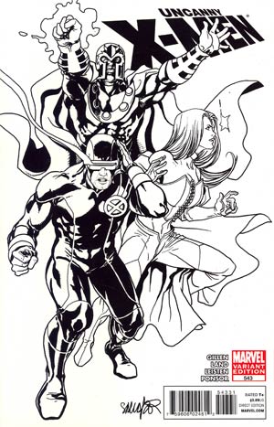 Uncanny X-Men #543 Cover C Incentive Marvel Architects Sketch Cover (Fear Itself Tie-In) Recommended Back Issues