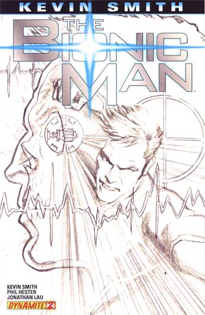 Bionic Man #2 Incentive Alex Ross Sketch Cover