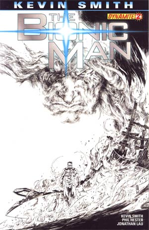 Bionic Man #2 Incentive Jonathan Lau Sketch Cover