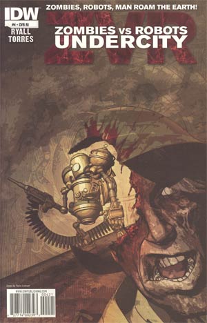 Zombies vs Robots Undercity #4 Incentive Fabio Listrani Variant Cover