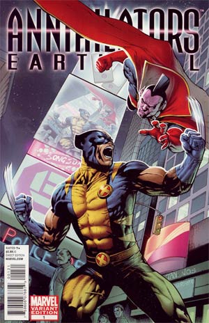 Annihilators Earthfall #1 Incentive Variant Cover