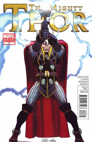 Mighty Thor #6 Cover B Incentive Marvel Architects Variant Cover