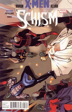 X-Men Schism #3 Cover D 2nd Ptg Variant Cover