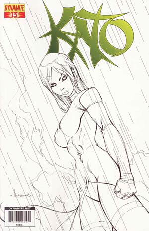 Kevin Smiths Kato #13 Cover C Incentive Ale Garza Sketch Cover
