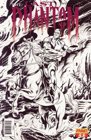 Last Phantom #9 Incentive Stephen Sadowski Sketch Cover