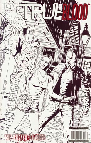 True Blood French Quarter #2 Incentive Joe Corroney Sketch Cover